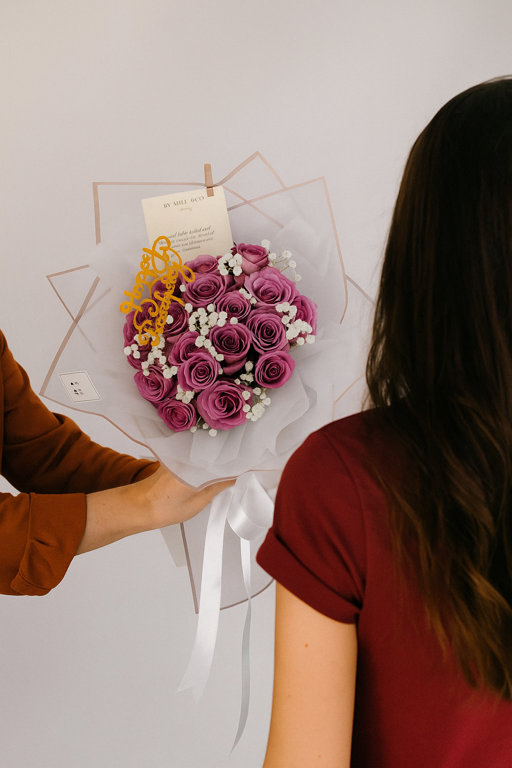 “Pink Whisper Bouquet”