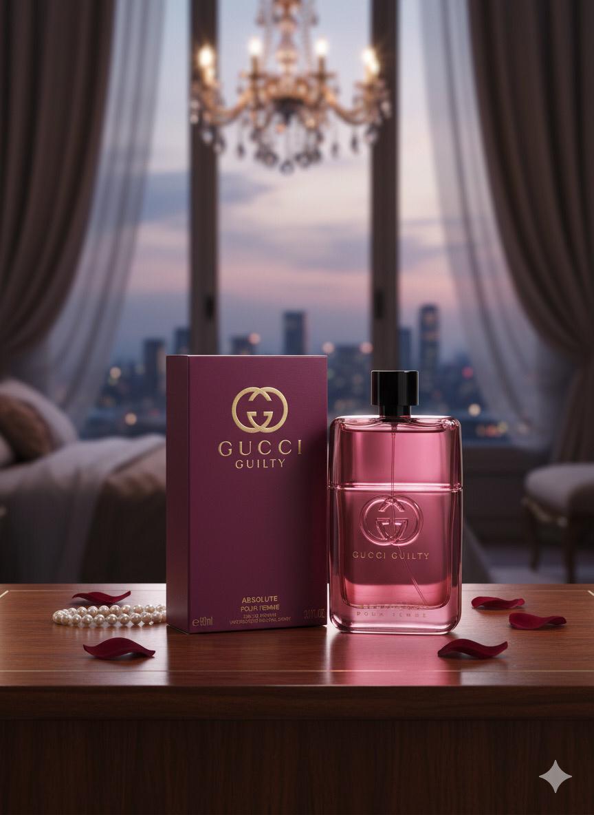 “Gucci Guilty Absolute – The Dark Secret”