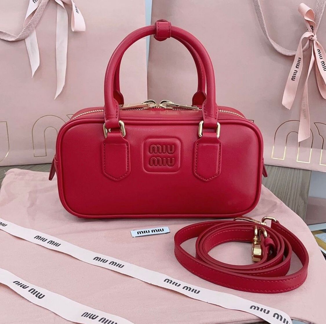 Miu Miu Matelassé Leather Bag – Iconic Texture, Effortless Luxury