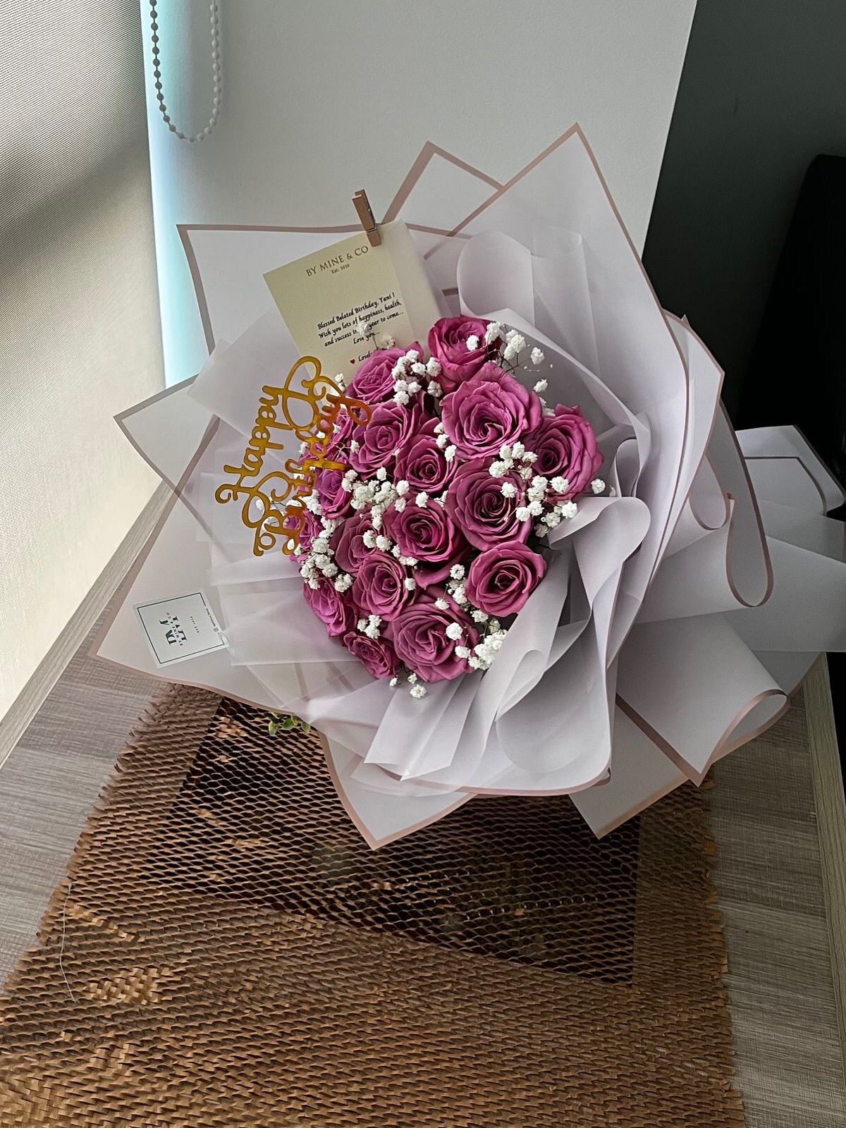 “Pink Whisper Bouquet”